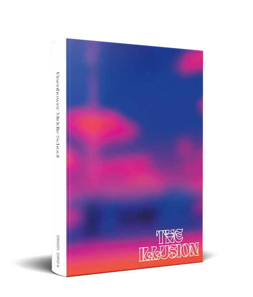 Eisenhower Middle School Yearbook Cover Mockup