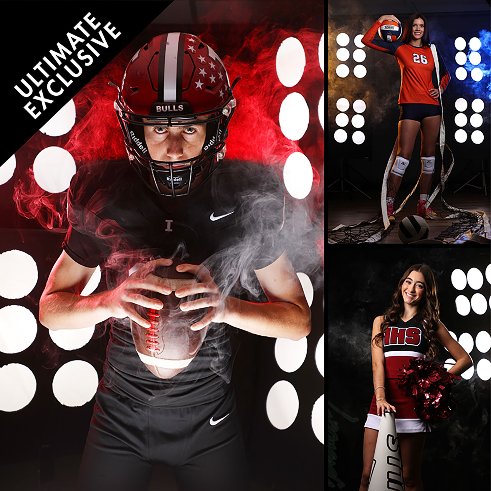 Photo Collage of the MVP Backdrop