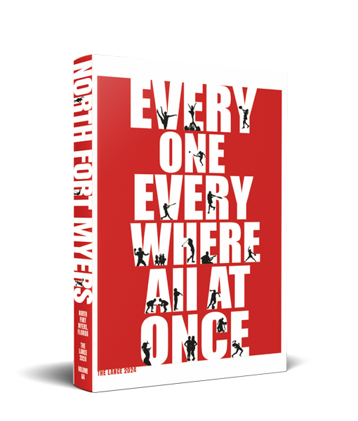 North Ft Myers High School Yearbook Cover Mockup