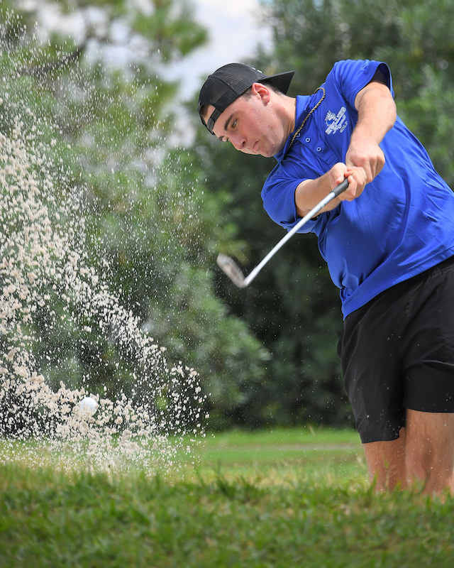 Golf Action Shot