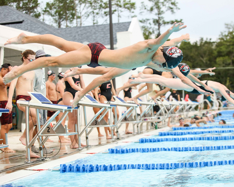 Swimming Action Shot