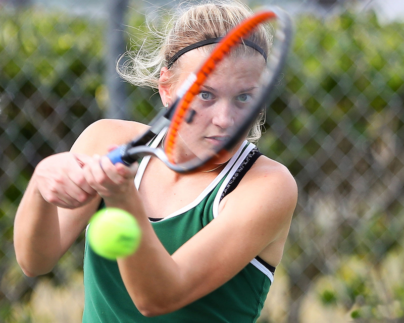Tennis Action Shot