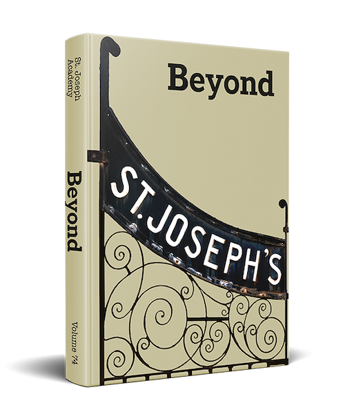 St. Joseph Academy Yearbook Cover Mockup